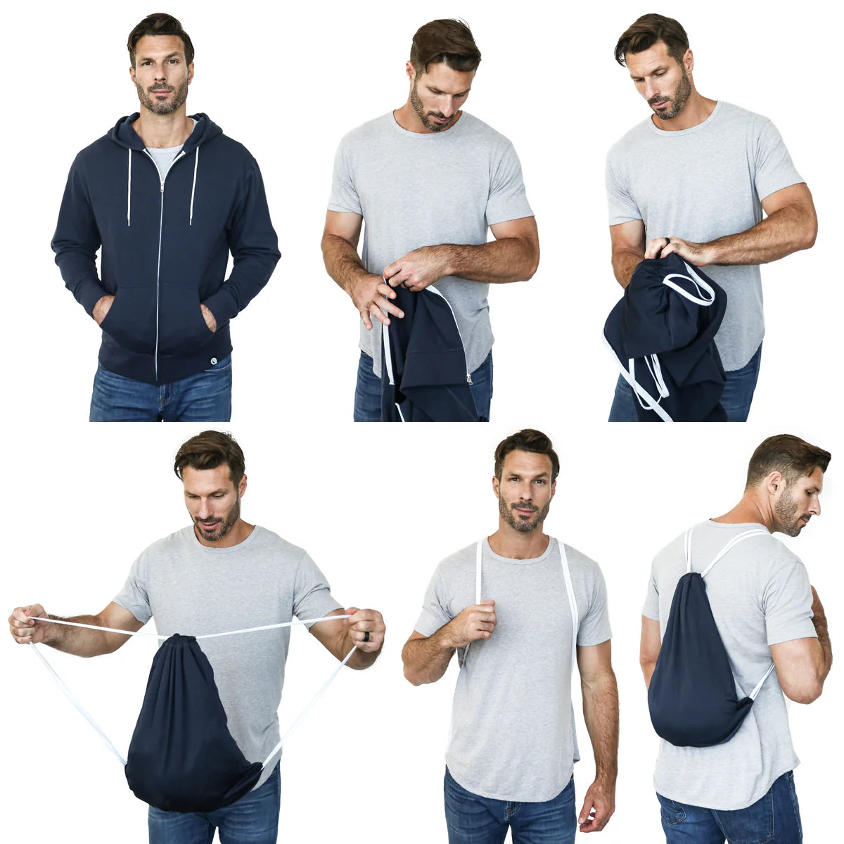 Hero Lite Zip Midnight Blue